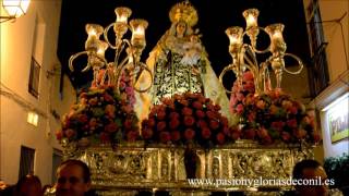 Virgen del Carmen por Calle Señores Curas - Conil de la Frontera 2016