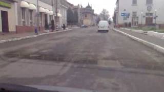 Українські дороги(Ukrainian roads) перед євро 2012(м.Мостиська)