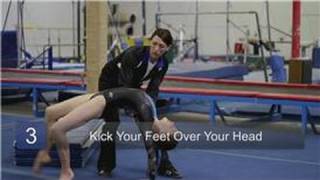 Gymnastics : Bridge Progression to a Back Walkover