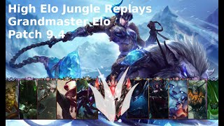 High Elo Jungle Replay | Sejuani | Grandmaster Elo | Patch 9.4 | (87)
