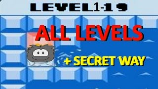 Thin ice COMPLETE walkthrough | Club penguin rewritten