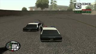 GTA San Andreas PL-Mission#60 Szkoła jazdy#10 Manewr P. I. T.(Gold medal)