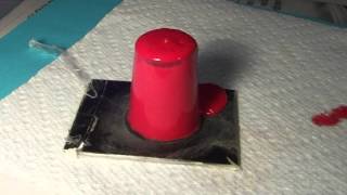 *BIZARRE* chemical reaction when mixing polyurethane resin.