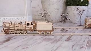 Локомотив своими руками! Ugears.