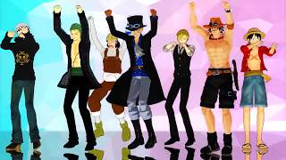 【MMDワンピ】DOPE【7人で】