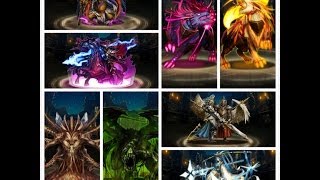 神魔之塔 - 一至七封王秒殺的節奏!向洛基隊長致敬!!