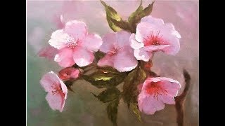 ? ХуДоЖнИкИ Картина маслом / Цветение / Рисуем вместе / Вугар Мамедов