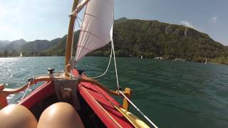 Sailing Klepper Kayak - Cavazzo Lake 2013