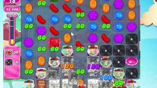 Candy Crush Saga 2343 with 6 moves left, NO BOOSTERS!