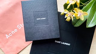 Designer (Sale) Haul | Saint Laurent & Acne Studios
