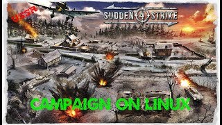 sudden strike4 прохождение за СССР ч5 на Linux