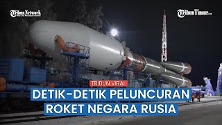 Detik-Detik Militer Rusia Luncurkan Roket Soyuz-2.1b di Wilayah Arkhangelsk