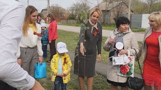 Аллея памяти в ст. Ольгинской