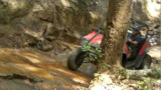 RZR S makes boat ramp Choccolocco Bama Buggy Bash