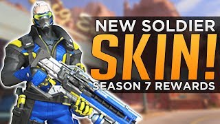 Overwatch: NEW Soldier Skin! - Season 7 REWARDS & Start Date