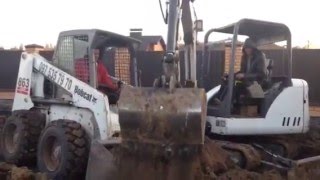 Землеройные работы, планирование грунта - bobcat.vn.ua
