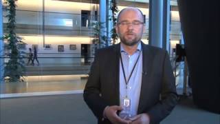 Slovenský europoslanec Richard Sulík v Európskom parlamente