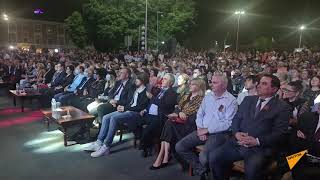 "Хор Турецкого" исполнил в Душанбе песни военных лет: видео