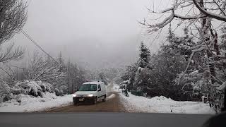 Probando las cubiertas de nieve en Bariloche (Bridgestone Blizzak LM001)