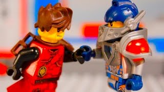 LEGO NINJAGO vs NEXO KNIGHTS: Kai vs Clay
