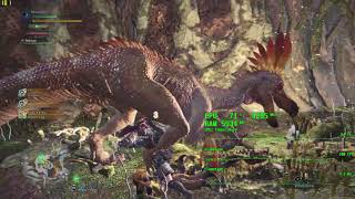 Monster Hunter World PC Performance Test - AMD Radeon RX480 + Core i7 8700K (1080p) Lowest Settings