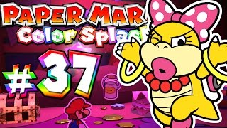 PAPER MARIO: COLOR SPLASH # 37 ★ Wendy Sandy Candy Brandy Randy Mandy! [HD60]