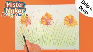 Drips & Drops Make | Arty Party | Mister Maker