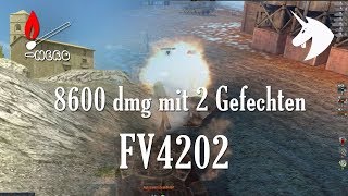 2 Gefechte  FV4202 Random Play - das_echte_Einhorn Wot Blitz  -NERO