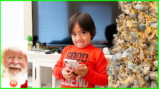 Ryan helps decorate our Christmas Tree for the Holiday!!!