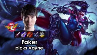 SKT T1 FAKER VAYNE OYNANIŞ  ANALİZ  KABİLİYET VE RÜNLERİ