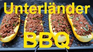 Orientalisch gefüllte Zucchini Unterländer BBQ 131