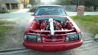Twin Turbo Mustang Foxbody