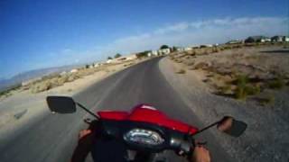 Honda elite wheelie