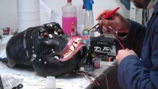Animatronic gorilla mask 2009