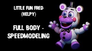 [SpeedModeling-C4D] Little Fun Fred (Helpy) Full Body