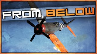War Thunder RB Gameplay - P-47D-25 - Death From Below
