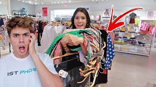 Anything PREGNANT Girlfriend Can Carry, I'll Buy It Challenge