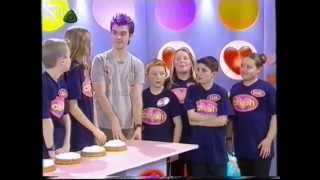 Barney Harwood gets custard pied on Crush on CBBC