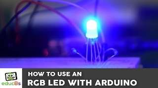 Arduino Tutorial: How to use an RGB LED with Arduino.