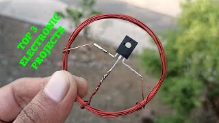 TOP 3 ELECTRONIC PROJECTS WITH MOSFET IRF Z44N, TRANSISTOR BC547 & BD139