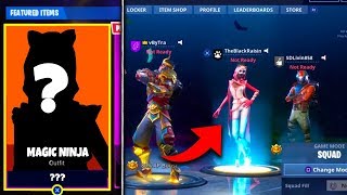 *NEW* "MAGIC NINJA" SKIN FOOTAGE LEAKED In Fortnite! - Fortnite Battle Royale Secret Skin Update