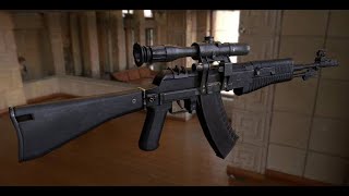 Fallout 4:Modular AN94 Abakan weapon mod