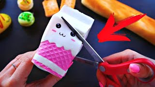ЧТО ВНУТРИ СКВИШИ? РЕЖЕМ АНТИСТРЕСС ИГРУШКИ | РЕЖУ СКВИШИ | РАЗРЕЗАЕМ SQUISHY Toys ЛИЗУНЫ?