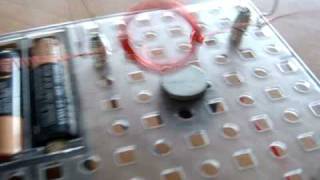 簡易小馬達~漆包線小教具