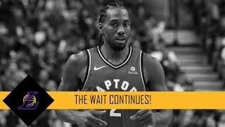 KAWHI POSTPONES! PLUS A.D. TRADE! HOWARD NEW TEAM! | La Lakers SQUAD