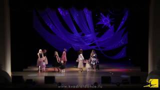 Отчетный концерт ШТ "Квадрат" 24.12.2016. Группа Малышок "Часики"(хореограф Баловнева Елена)