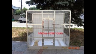 Клетка для амадин своими руками. Размер 1 х 1 х 0,5 м.