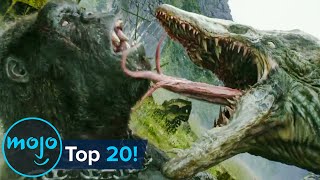 Top 10 Greatest Giant Movie Monster Fights of All Time