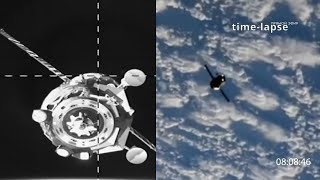 Progress MS-20 undocking and departure