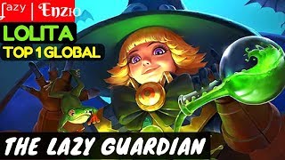 The Lazy Guardian [Top 1 Global Lolita] | ʆᵃᶻʸ | Enzю Lolita Gameplay Build #1 Mobile Legends